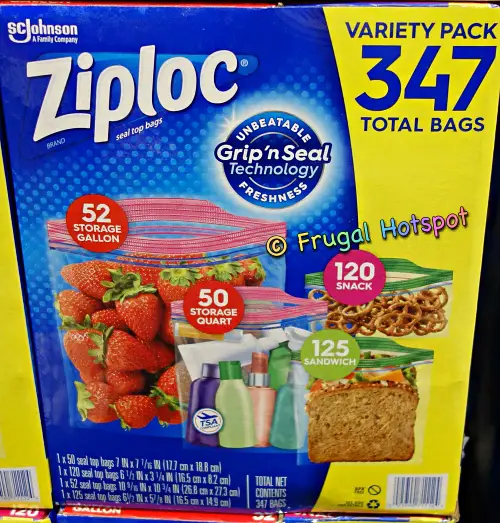 Ziploc Variety Storage Pack | Costco