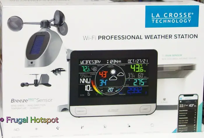 La Crosse Wind Weather Rain Station | Costco 1555728