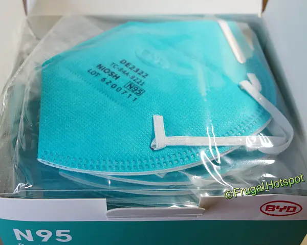 BYD Non-Sterile N95 Face Mask box | Costco