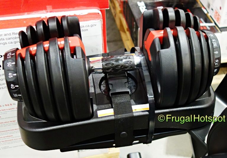 Bowflex SelectTech 552 Dumbbells w/Stand Costco Sale!