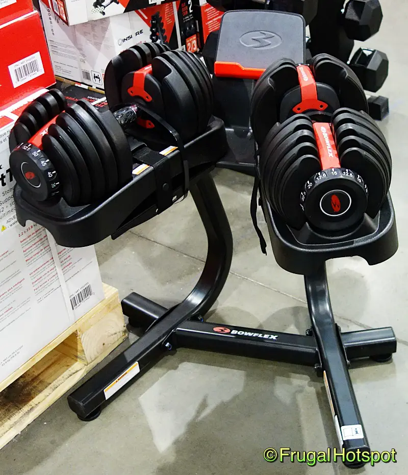 Bowflex SelectTech 552 Dumbbells | Costco Display