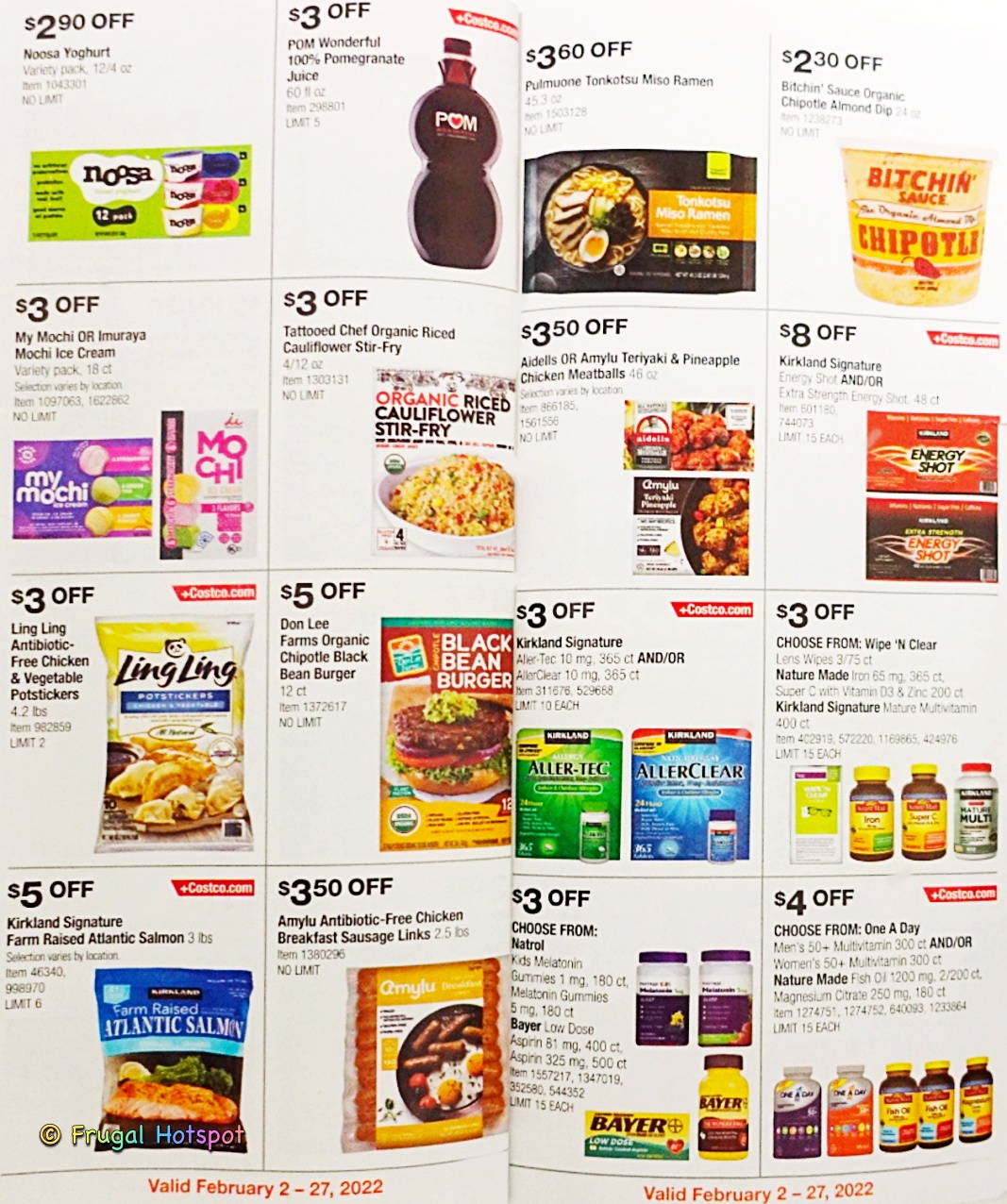 Costco Coupon Book FEBRUARY 2022 | P22 P23