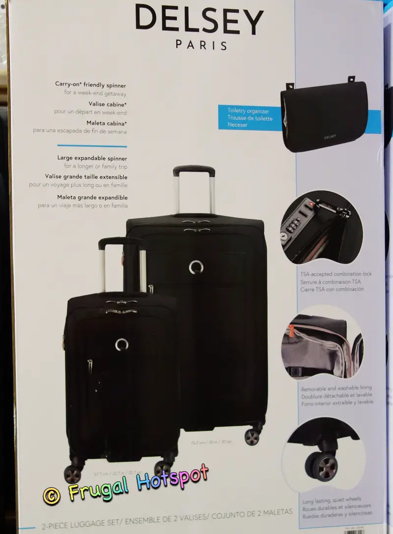 Delsey Softside Luggage Set | Details | Costco