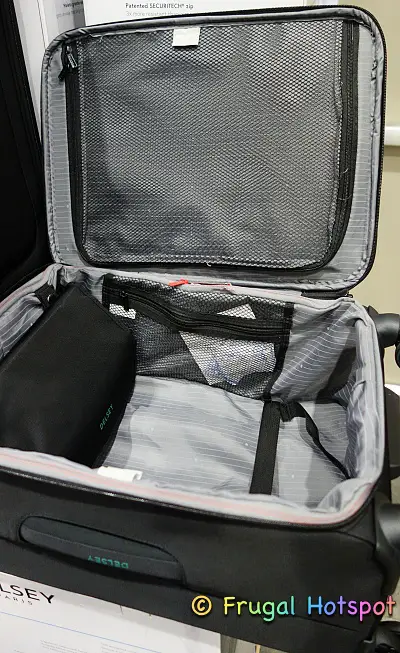 Delsey Softside Luggage Set | Interior | Costco