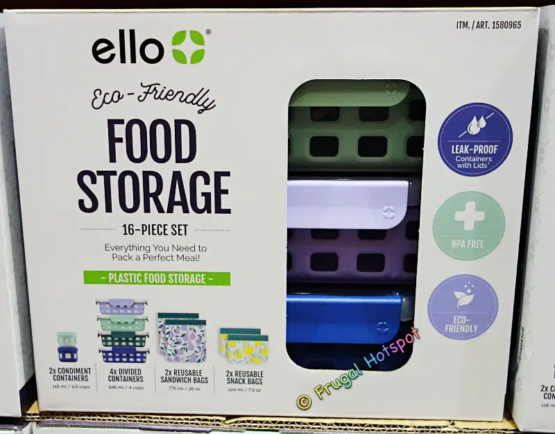 Ello Plastic Food Storage Set | Costco