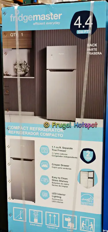 Fridgemaster 4.4 Cu. Ft. Compact Refrigerator | Costco