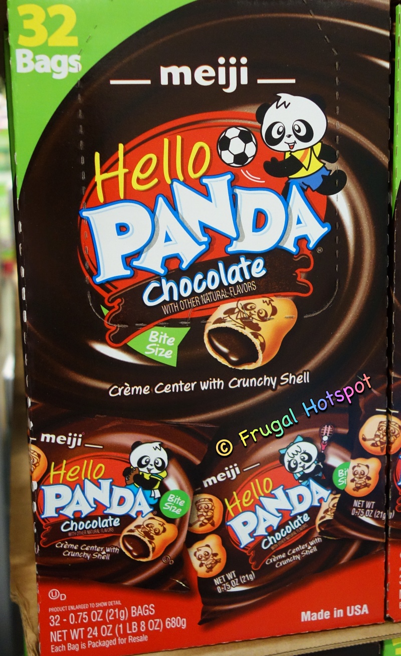 Meiji Hello Panda Chocolate Creme Filled Cookies | Costco