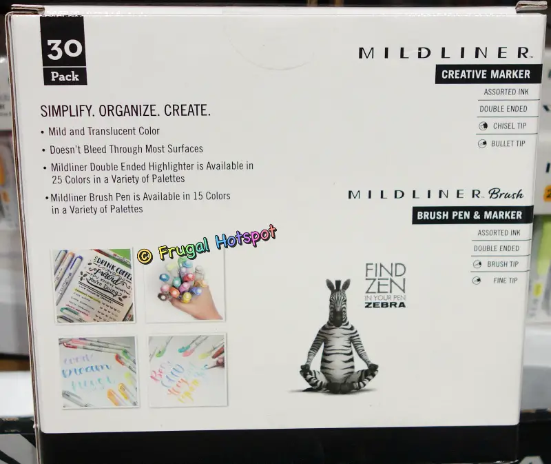 Mildliner Creative Marker Collection | details | Costco