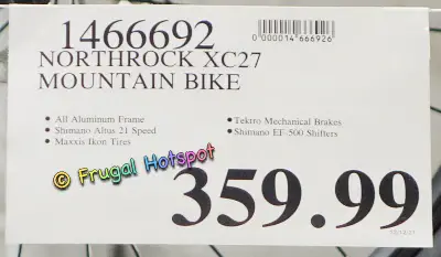 Northrock XC27 Mountain Bike | Costco Price