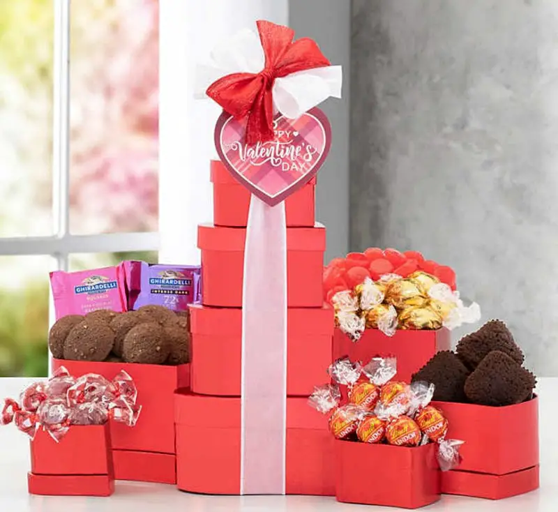 Sweet Heart 5 High Valentine's Day Tower | Costco