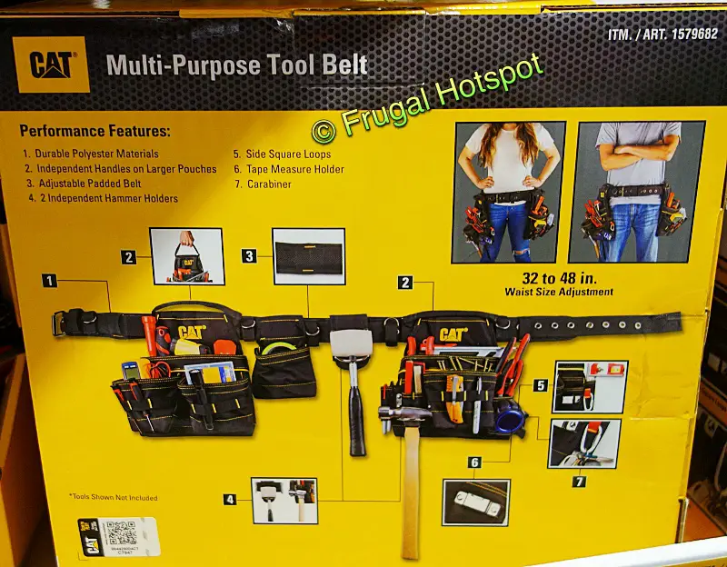 CAT Multi-Purpose Tool Belt details | Costco