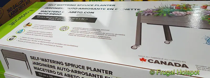 Cedarcraft Spruce Self-Watering Planter | Costco