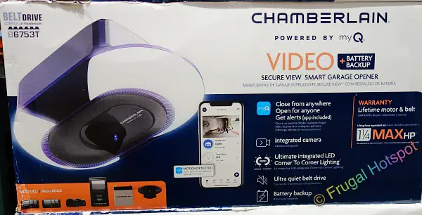 Chamberlain Smart Garage Door Opener | Costco