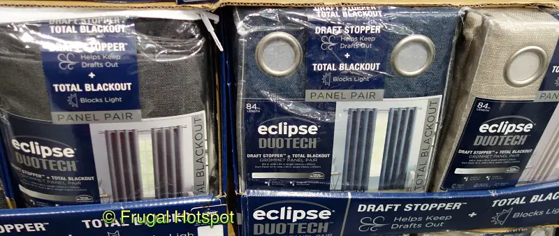 Eclipse DuoTech Curtain Panel Pair 84 L | Costco