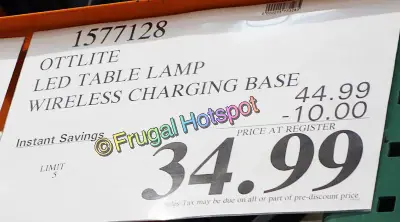 OttLite LED table Lamp | Costco Sale Price