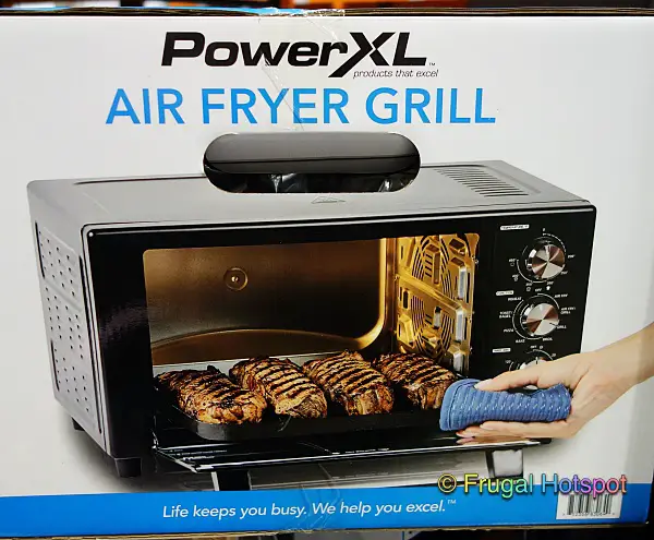 PowerXL Air Fryer Grill with open door | Costco