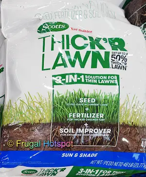 Scotts Turf Builder Thick'r Lawn Sun & Shade | Costco