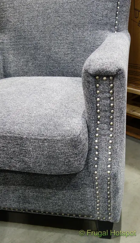 Sevilla Fabric Chair with nailhead trim | Costco Display