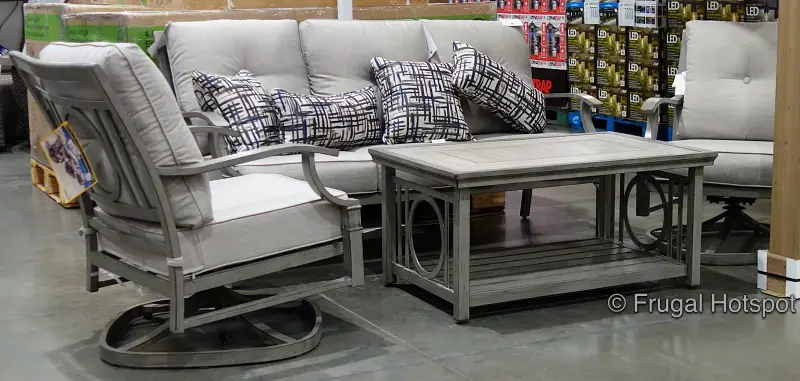 SunVilla Beth 4 piece Deep Seating Set | Costco Display