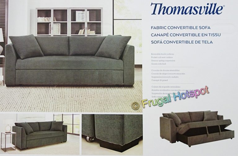 Thomasville Marion Convertible Sofa Bed at Costco! Frugal Hotspot