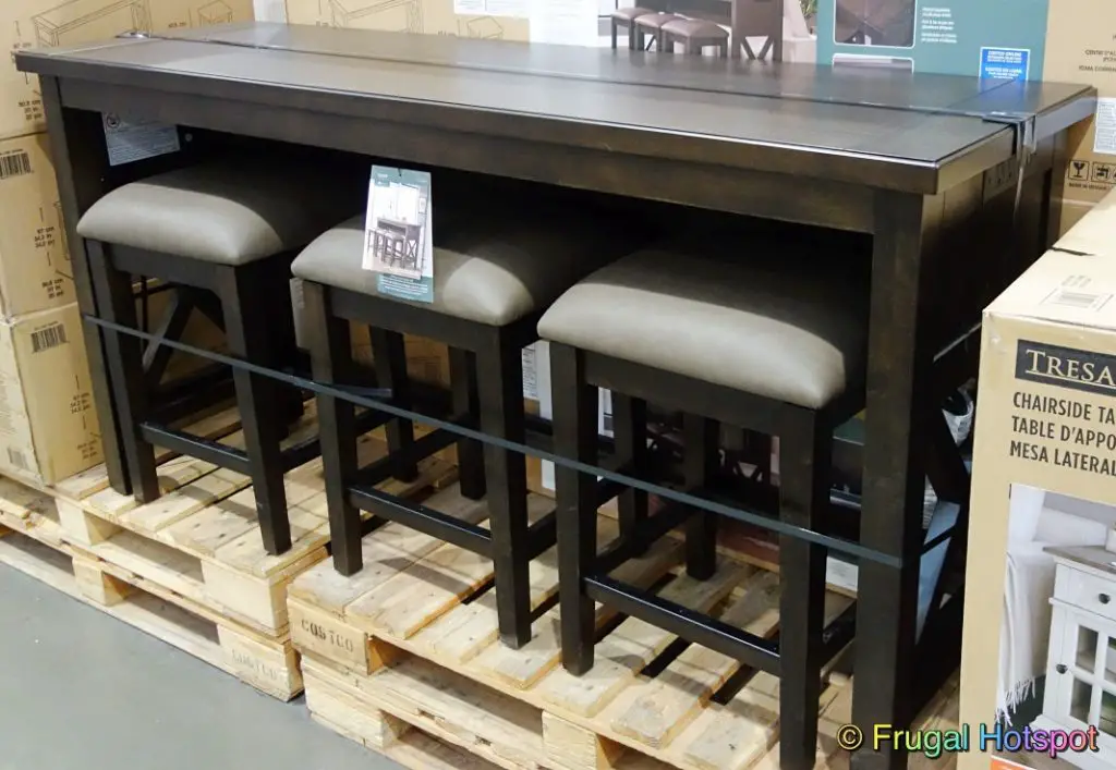 Bayside Furnishings Langston Sofa Table Set by Whalen | Costco Display 2