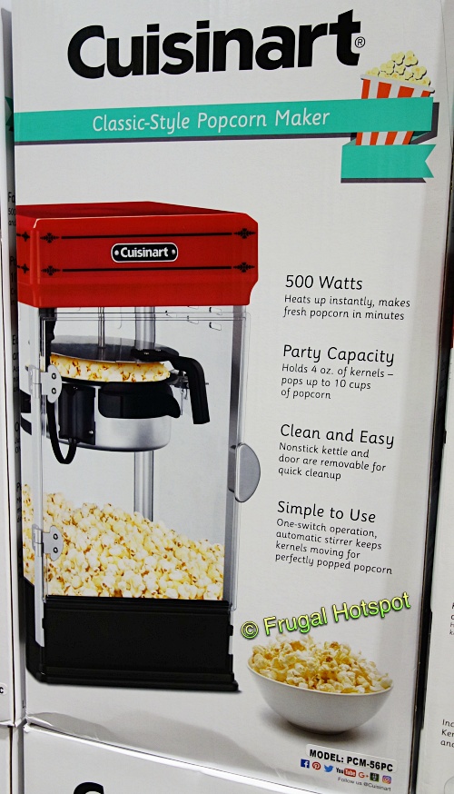 Cuisinart Classic-Style Popcorn Maker | Costco