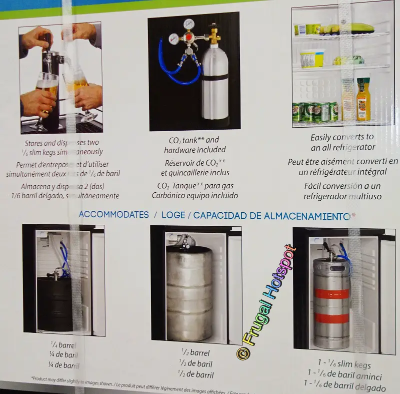 Danby Twin Tap Keg Cooler | info | Costco