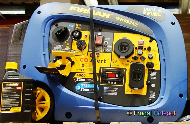 Firman 3200W Running : 4000W Peak Dual Fuel Inverter Generator | Costco Display