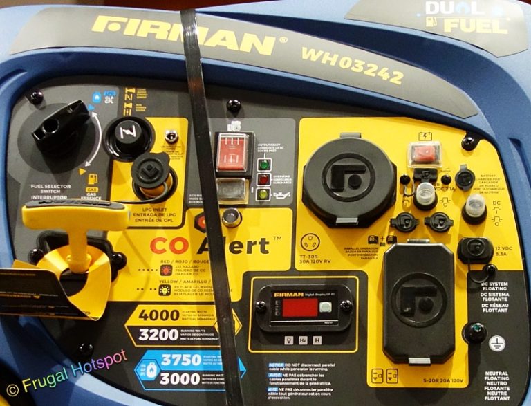 Firman 3200W Running Generator Costco Sale! Frugal Hotspot