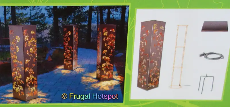 Inside Outside Garden 40 Lighted Patio Pillar | sold individually | Costco