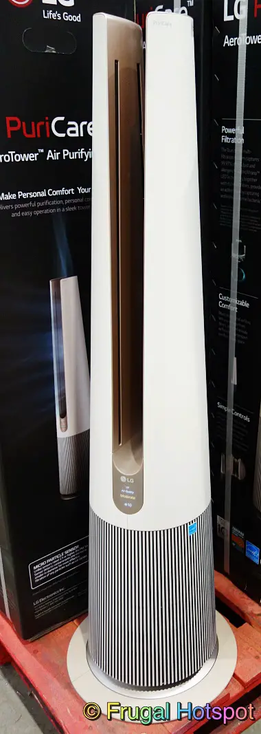 LG PuriCare AeroTower Air Purifying Fan | Costco Display