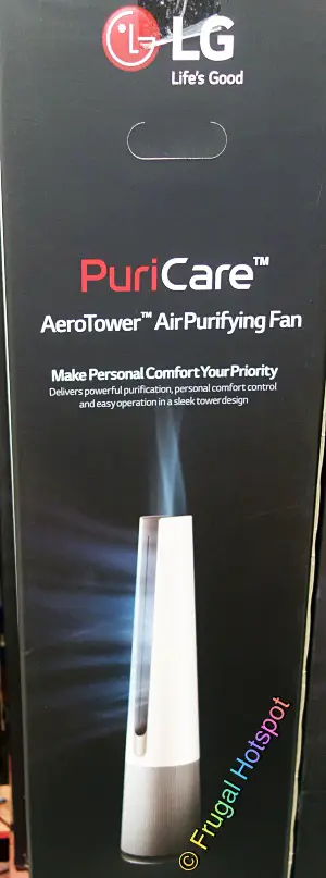 LG PuriCare AeroTower Air Purifying Fan | Costco
