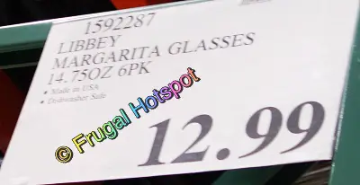 Libbey Margarita Glasses | Costco Price