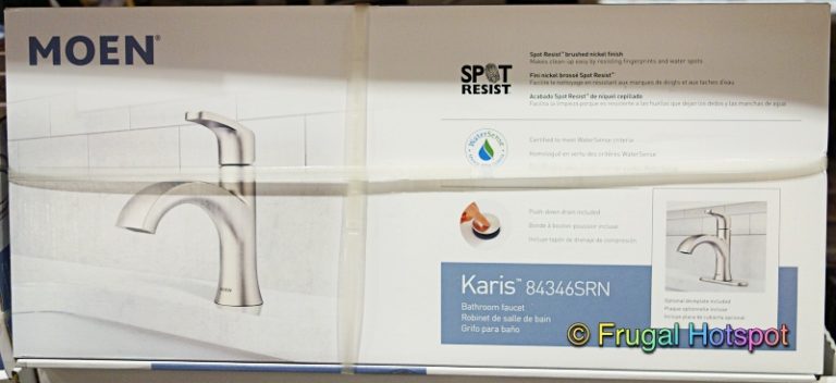 Moen Karis Bathroom Faucet - Costco Sale! | Frugal Hotspot