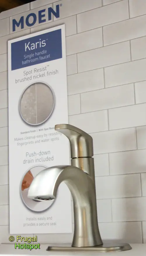 Moen Karis Bathroom Faucet | Costco Display 2