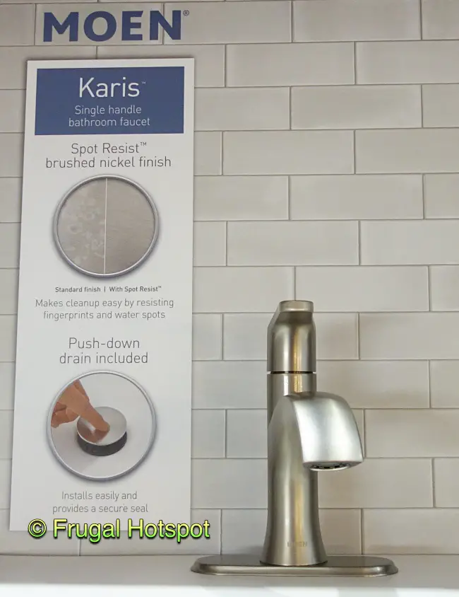 Moen Karis Bathroom Faucet | Costco Display