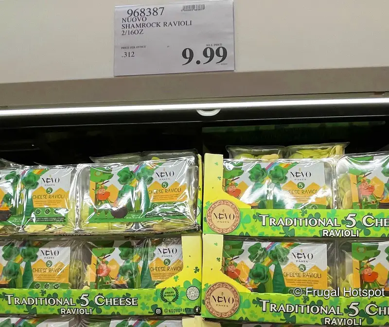 Nuovo Pasta Shamrock Shaped Cheese Ravioli | Costco