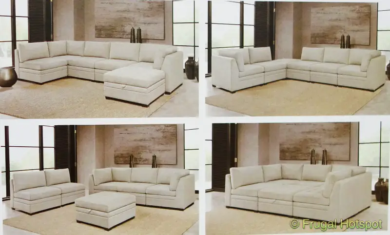Thomasville Tisdale Modular Fabric Sectional in multiple configurations | Costco