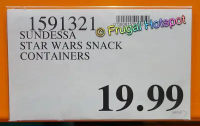 Whiskware Star Wars Snacking Containers | Costco Price