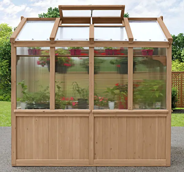 Yardistry Cedar Poly Greenhouse | Costco