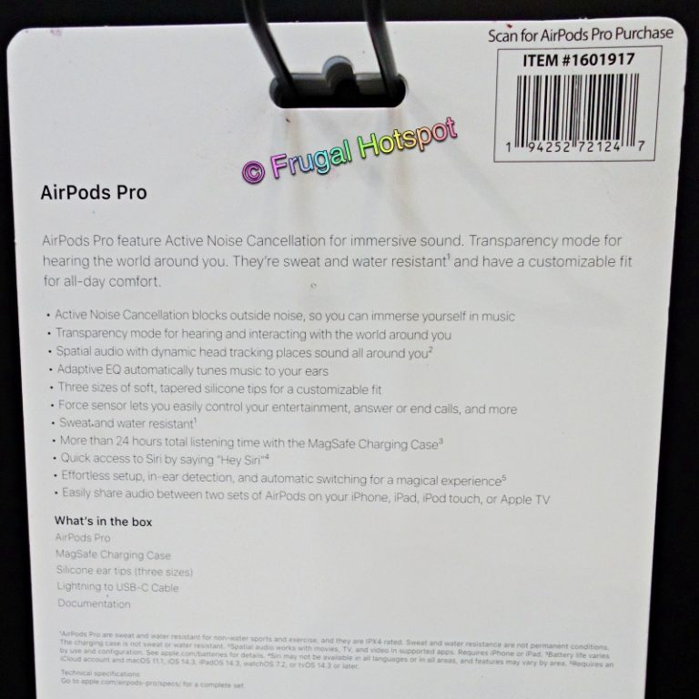 Apple AirPods Pro - Costco Sale! | Frugal Hotspot