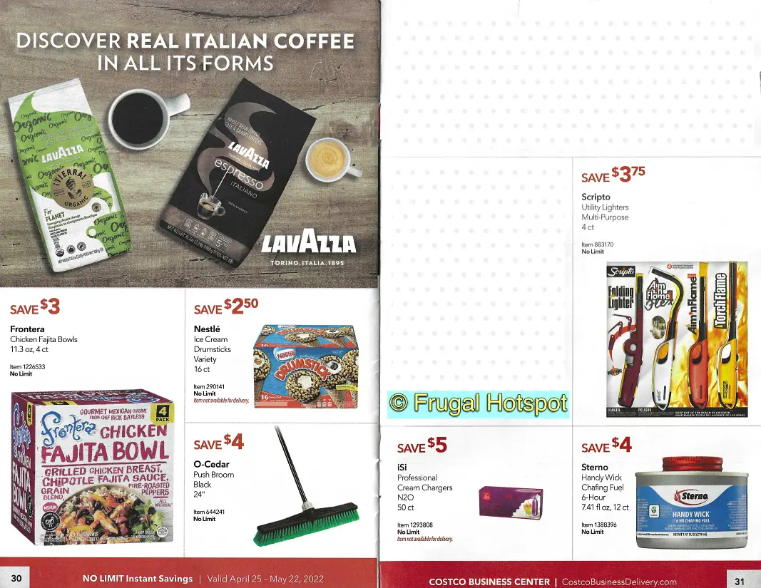 Costco Business Center MAY 2022 Coupon Book P 30 and 31