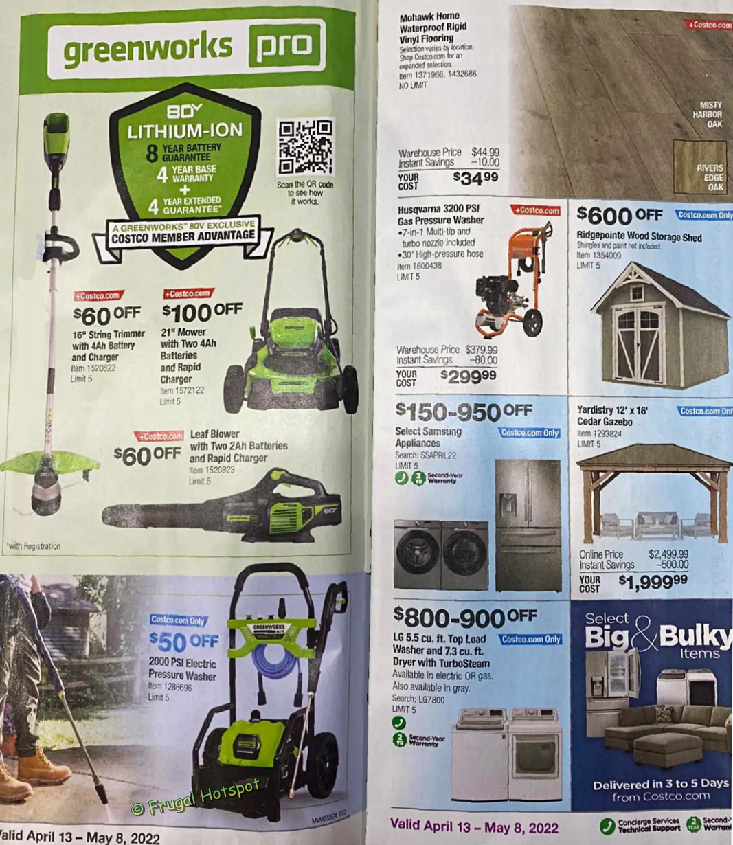 Costco Coupon Book APRIL 2022 | P 1 and 2