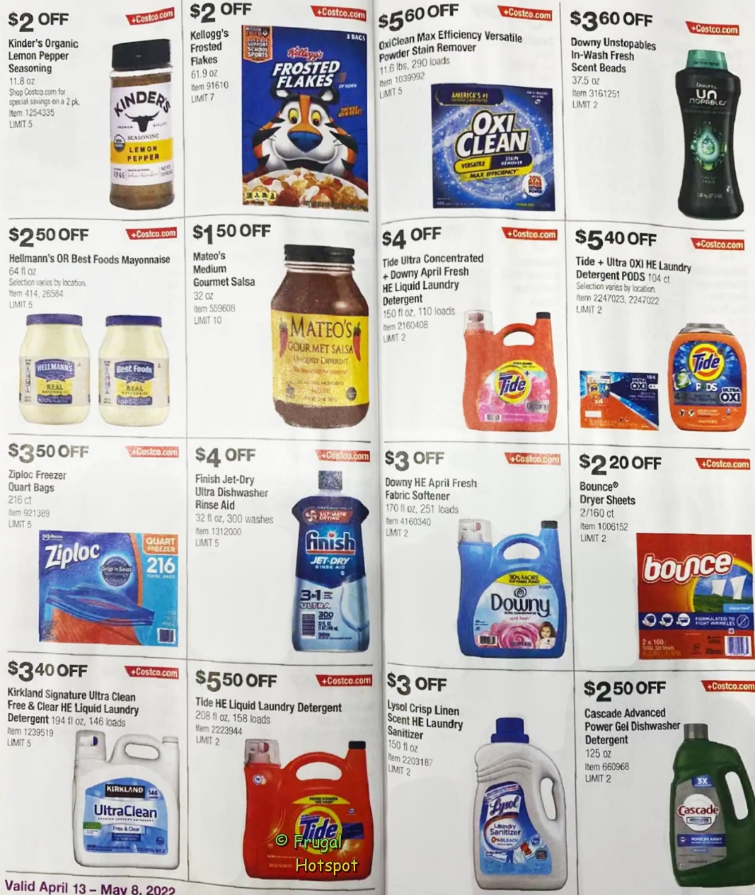 Costco Coupon Book APRIL 2022 | P 15 and 16