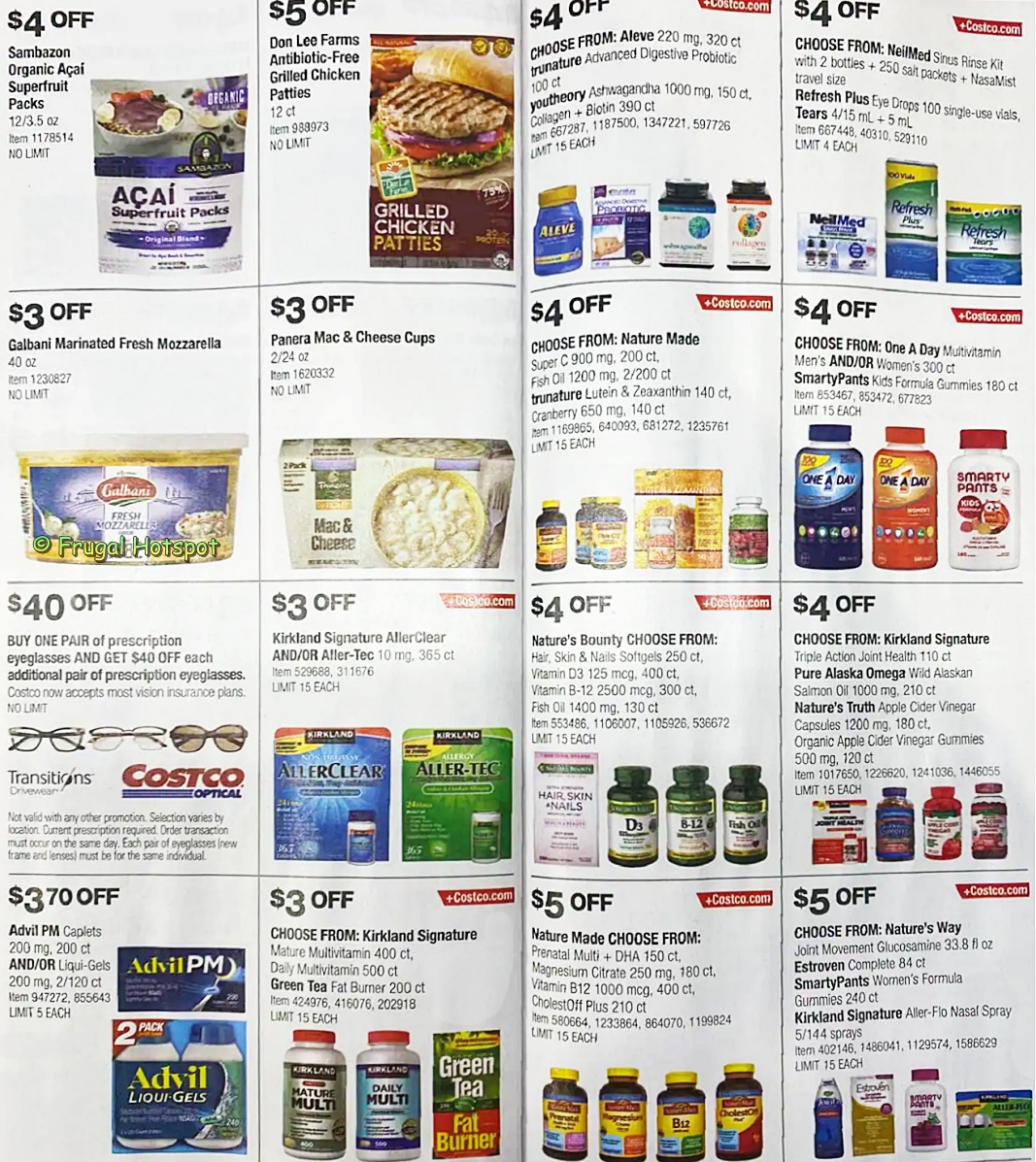 Costco Coupon Book APRIL 2022 | P 19 and 20