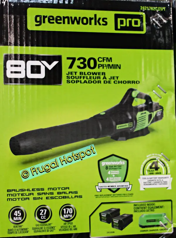 Greenworks Pro Jet Blower | Costco