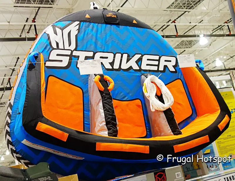 HO Sports Striker3 3-Person Towable details | Costco Display