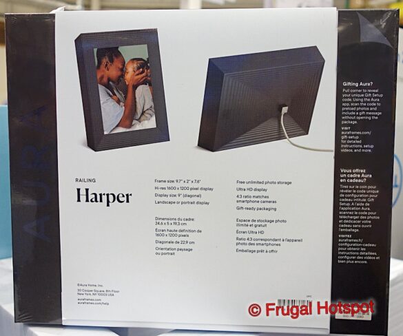 Harper By Aura 9 Digital Frame