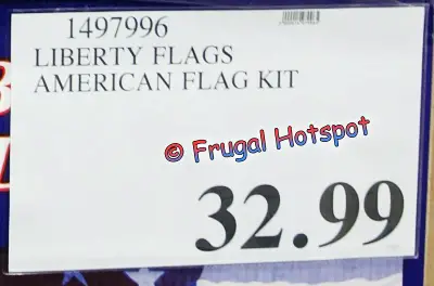 Liberty Flags American Flag Kit | Costco Price