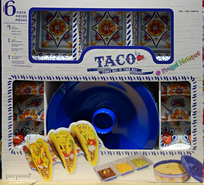 Prepara Taco 6-Pc Serving Set | Costco